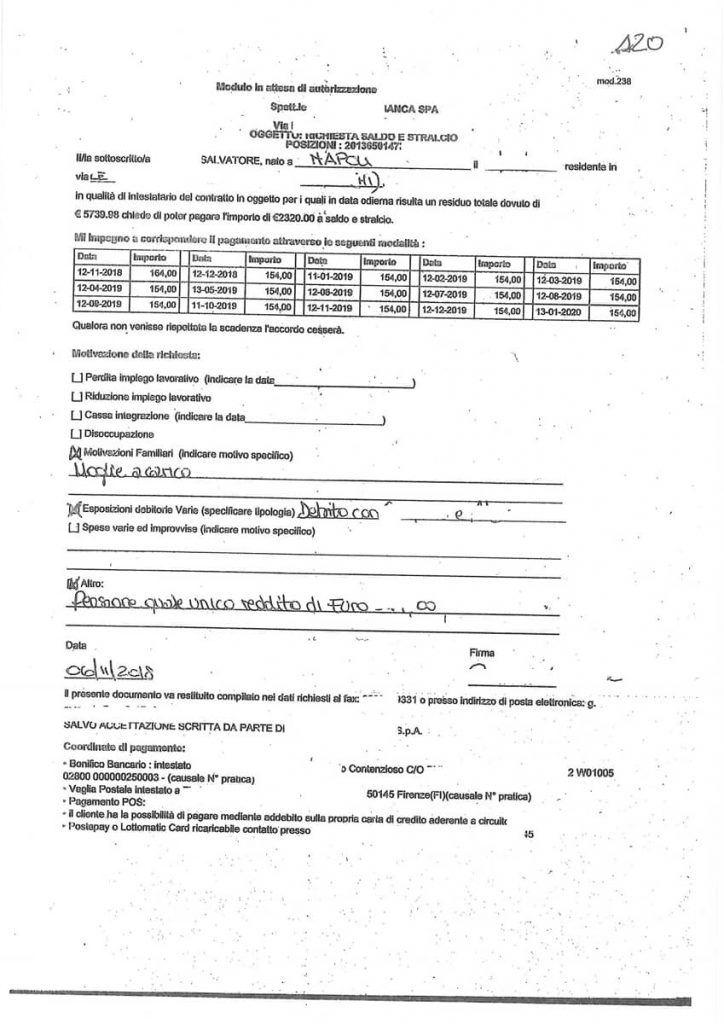 Saldo e stralcio del 59% e pensione in salvo Saldo e stralcio del 59% e pensione in salvo